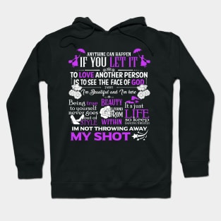 Broadway Motivational Quotes Hoodie